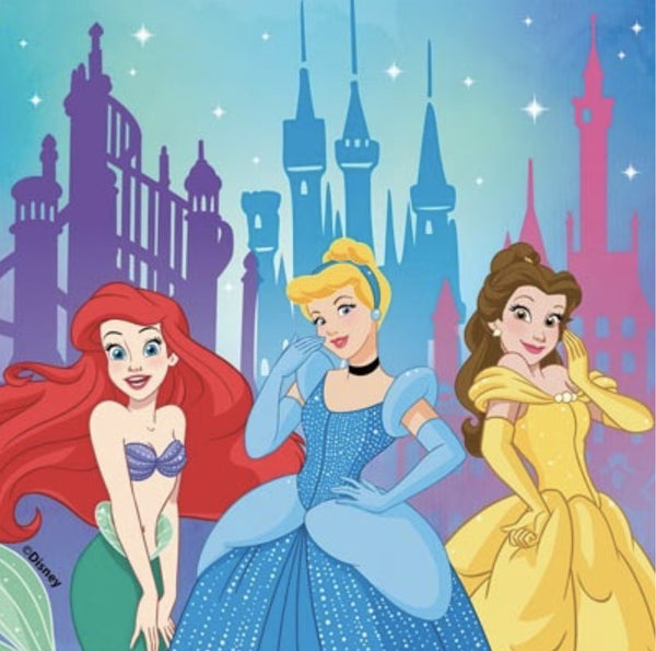 NAPKIN LUNCH 20PK DISNEY PRINCESS